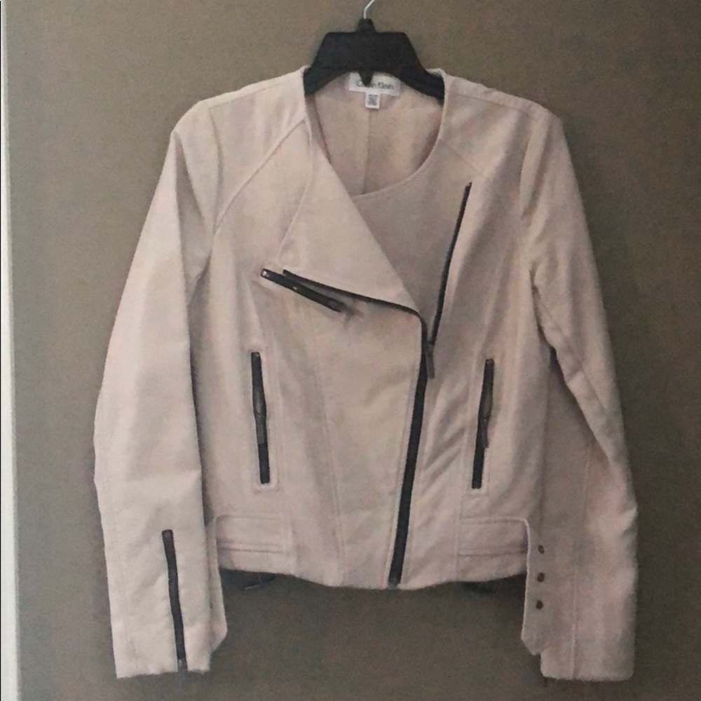 Calvin Klein leather jacket
